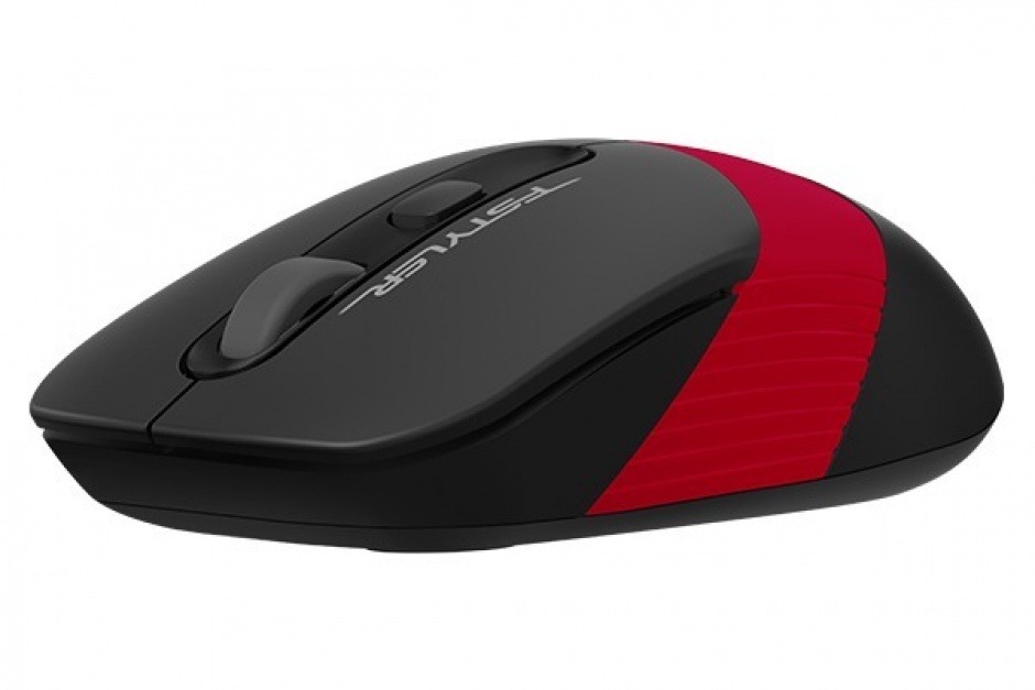 Imagine Mouse wireless Gaming optic A4Tech Fstyler Negru/Rosu, FG10 Red (include timbru verde 0.1 lei)